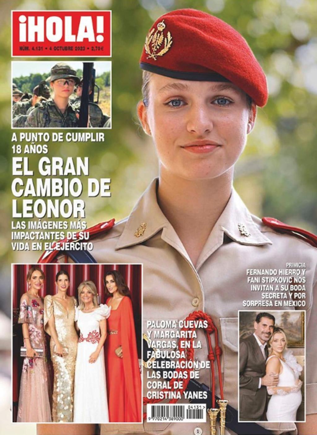 Portada de la revista HOLA del 27 de septiembre de 2023