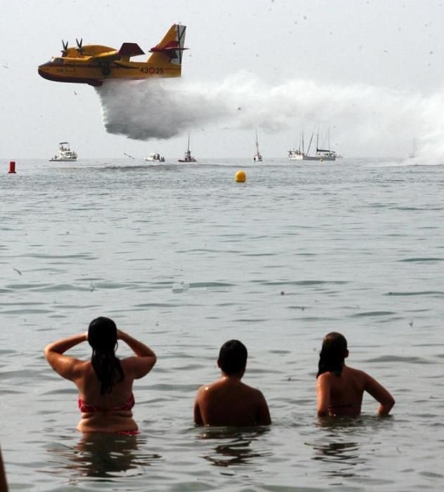 Así fueron los festivales aéreos de 2009 y 2010 en Málaga