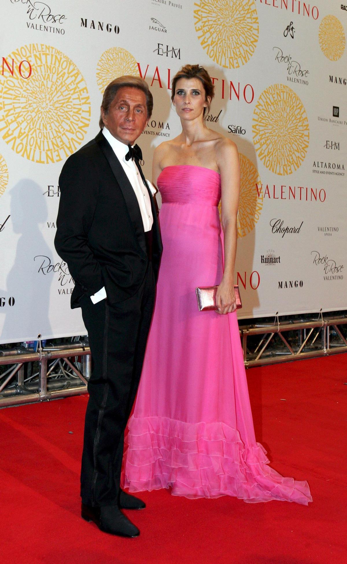 Valentino y Rosario Nadal en una imagen de los años 90