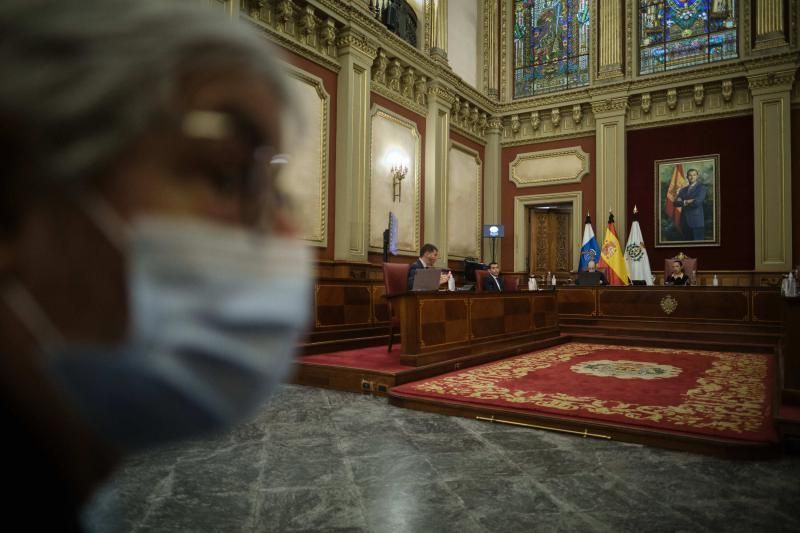 Pleno Sesión Ordinaria + Extraordinario Ayuntamiento de Santa Cruz de Tenerife  | 29/05/2020 | Fotógrafo: Andrés Gutiérrez Taberne