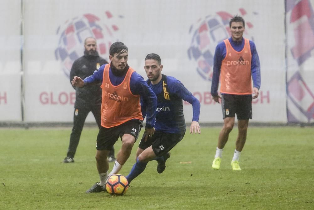 Entrenamiento del Real Oviedo