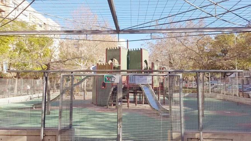 Actuaciones de mejora en el parque infantil de C. Valencianes