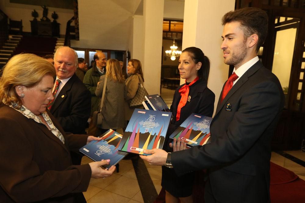 Diario Córdoba presenta el libro del 75 aniversario de la Agrupación de Cofradías