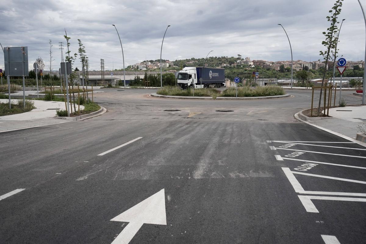 MANRESA . OBRES POLIGON PONT NOU