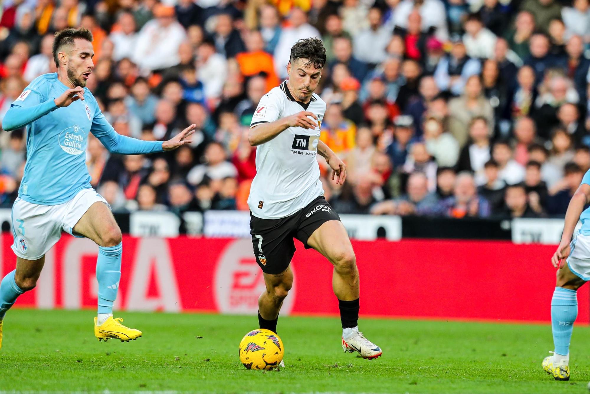 Las mejores imágenes del Valencia-Celta