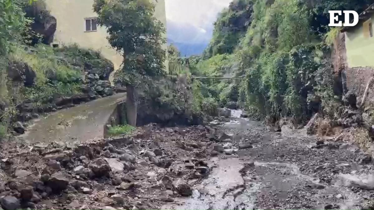 Barranco Quiquira en La Florida, La Orotava