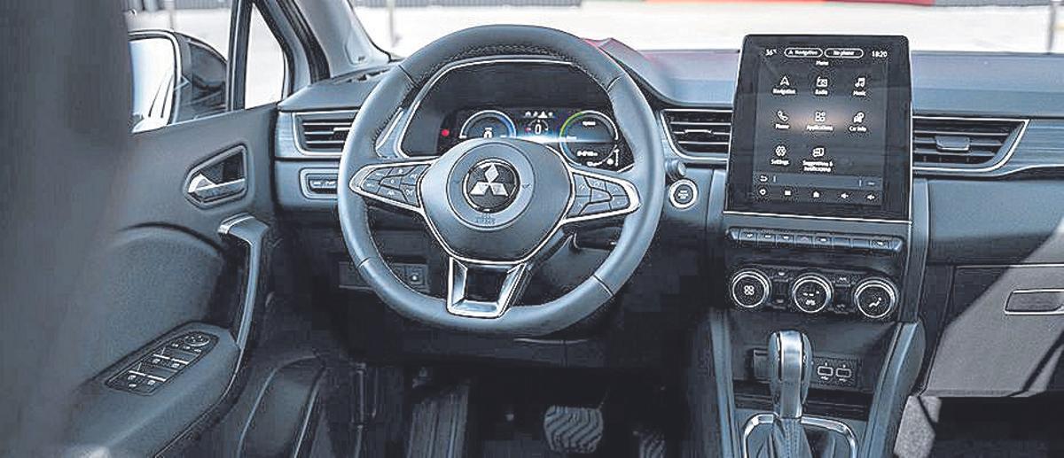 Interior del Mitsubishi ASX