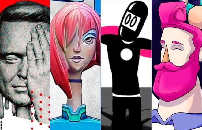 Fallas 2021 - Bocetos de la Sección Sexta B