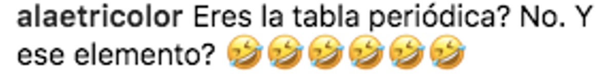 Comentarios en el Instagram de Joel Bosqued