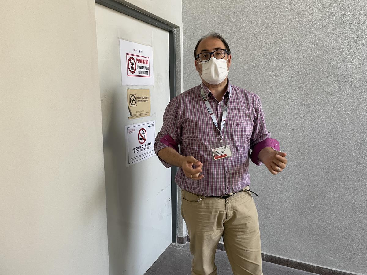 Roberto Fernández ha recordado los peligros del tabaco para la seguridad de los trabajadores