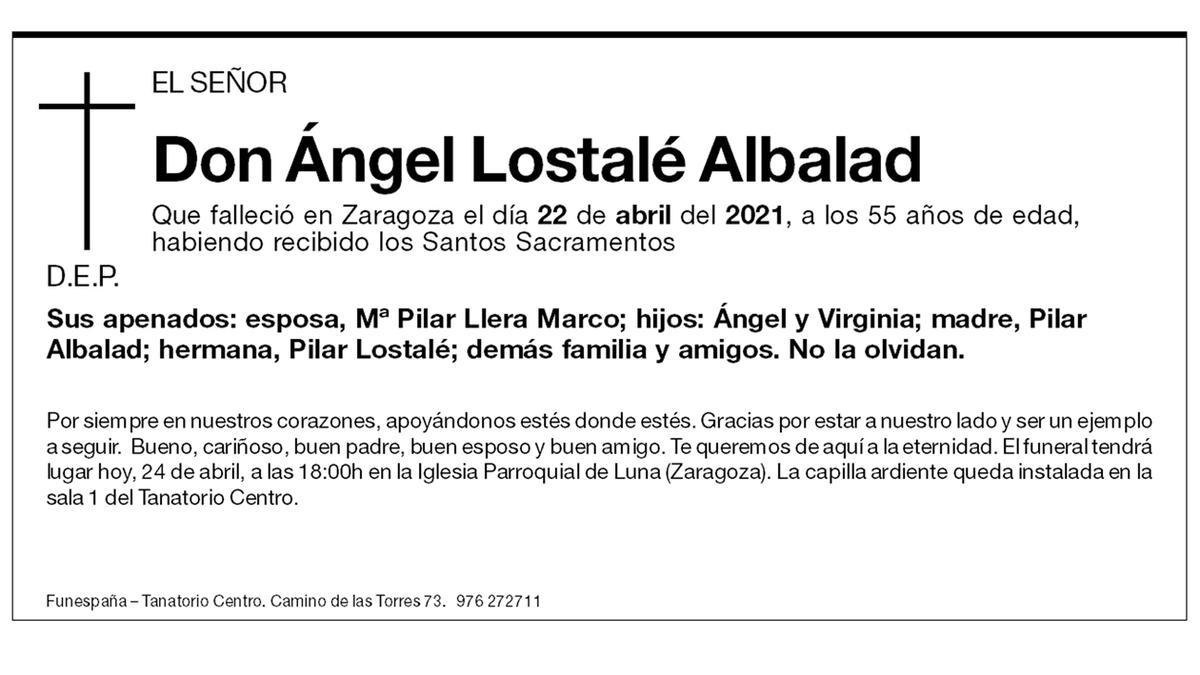 Ángel Lostalé Albalad