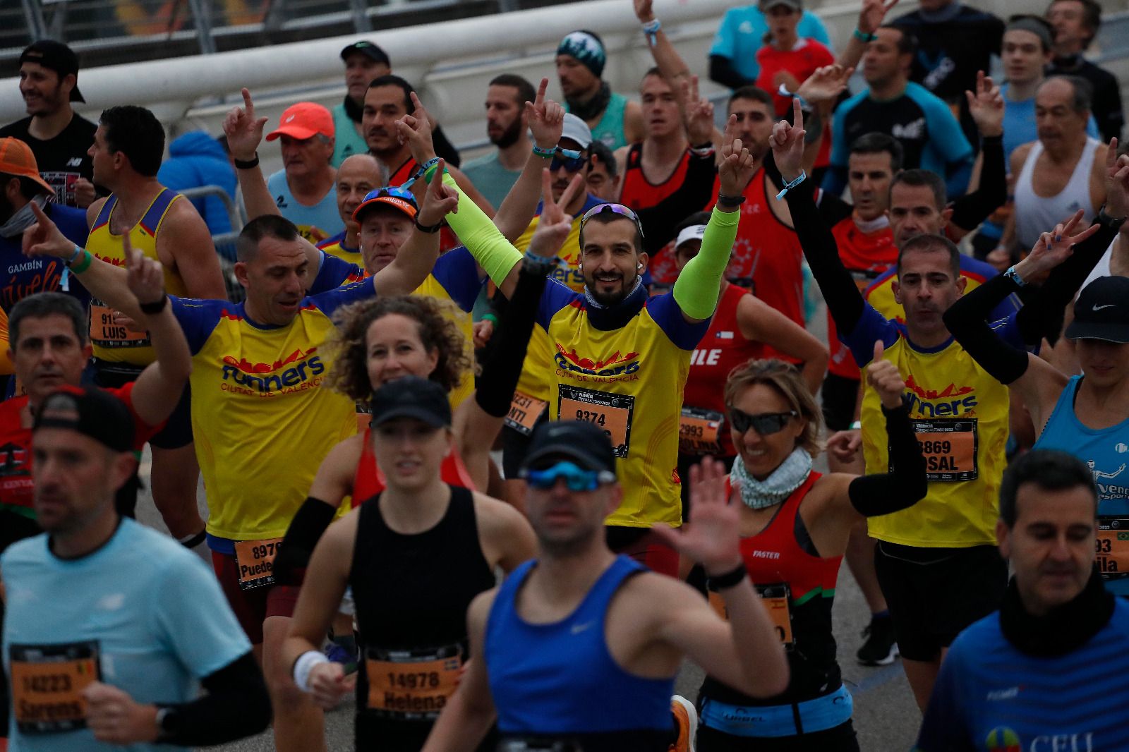 GALERÍA | Todas las imágenes de la Maratón Valencia Trinidad Alfonso