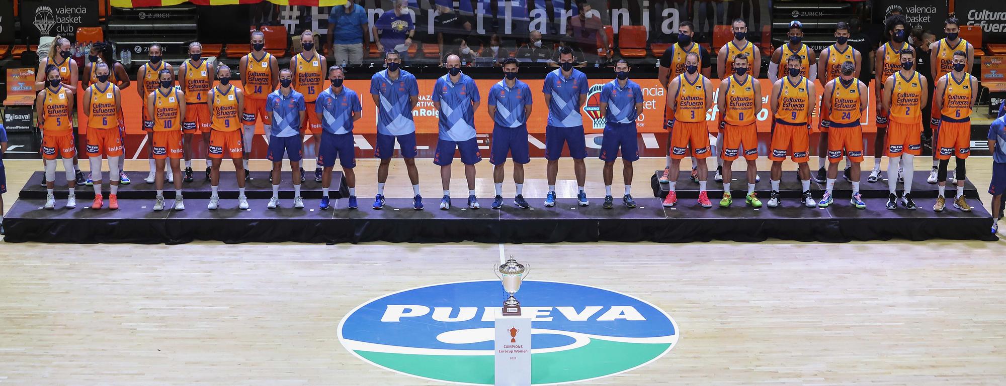La espectacular presentación del Valencia Basket
