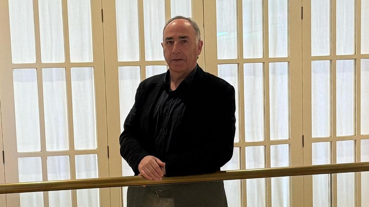 El president del Col·legi de l'Arquitectura Tècnica de Girona, Antoni Bramon.