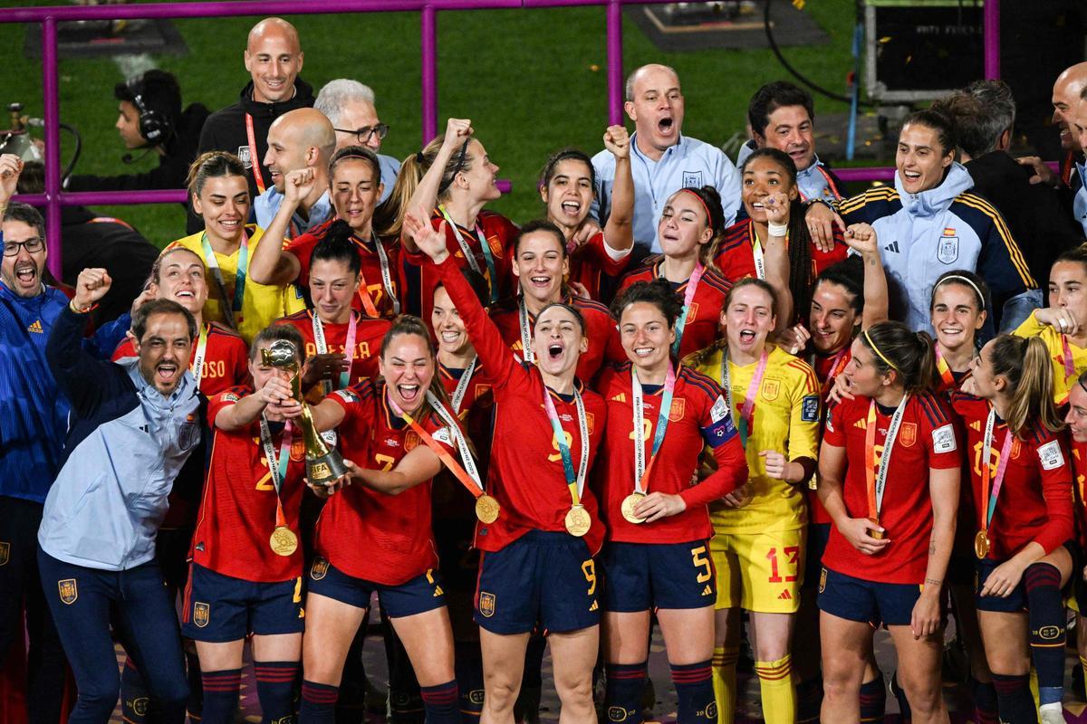 Toda la celebración de un Mundial histórico para España