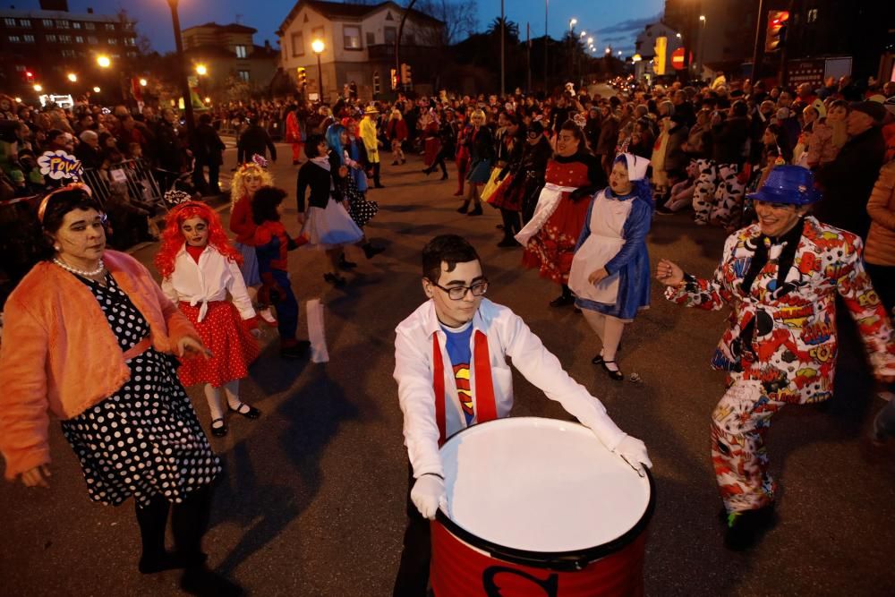 Desfile de Antroxu en Gijón