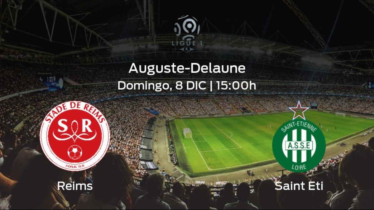 Jornada 17 de la Ligue 1: previa del duelo Stade de Reims - AS Saint Etienne