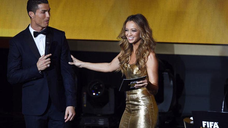 Cristiano Ronaldo, en la gala del Balón de Oro del año pasado.