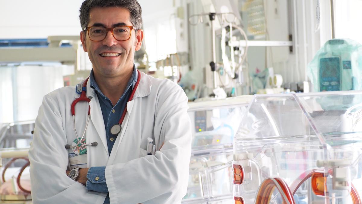 Santiago Fernández Cebrián, jefe del servicio de Pediatría en Ourense.