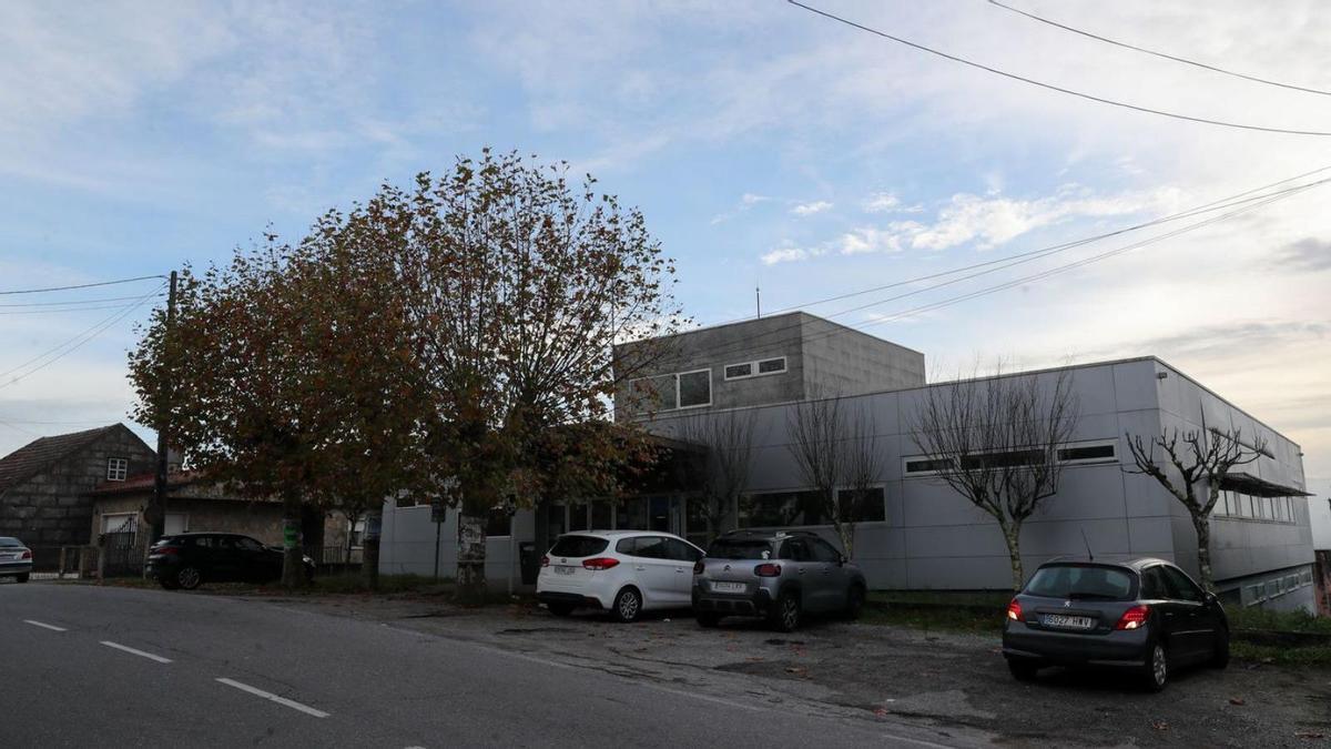 Centro de salud de Baión, en Vilanova de Arousa.