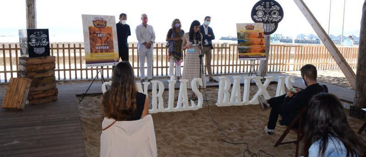 El astillero acogió eventos como la presentación del SonRías. | // G.N.