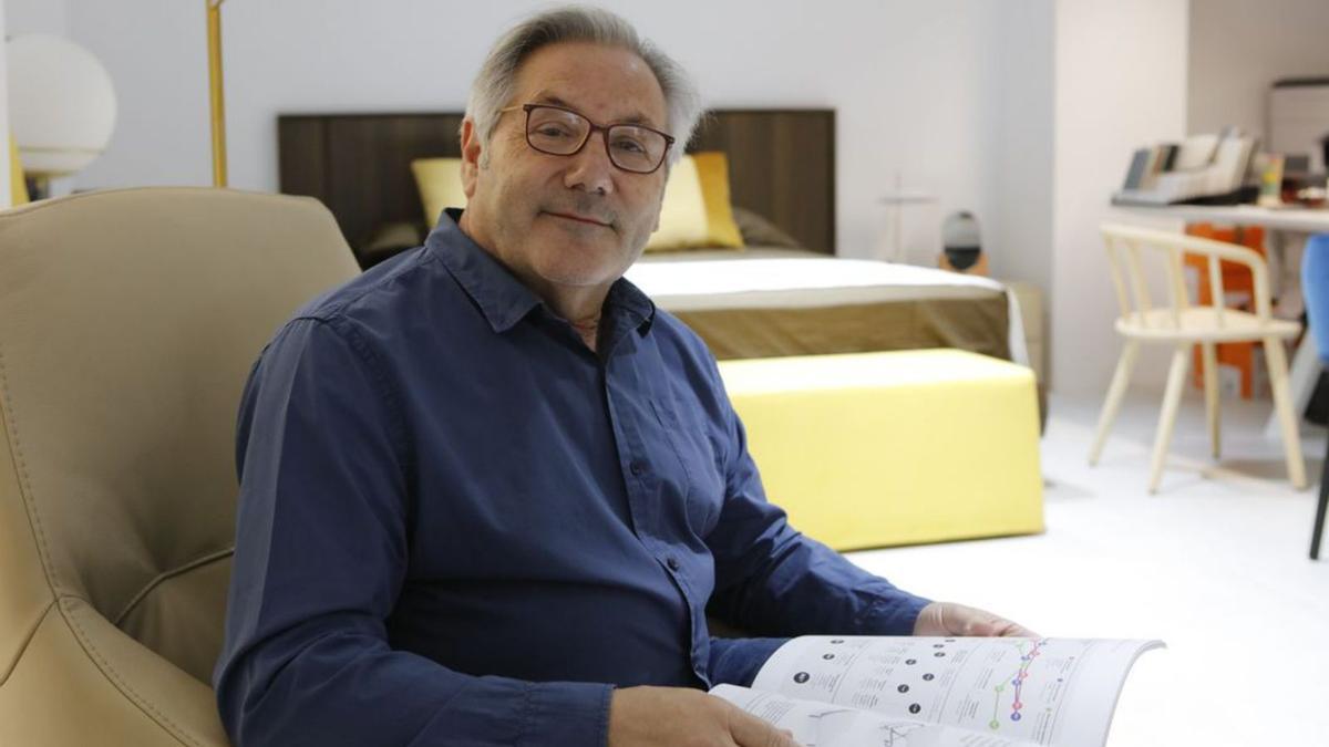 Pedro Ligori ist Vertreter der Bettenfirma Ecus auf den Balearen.  | FOTO: BENDGENS