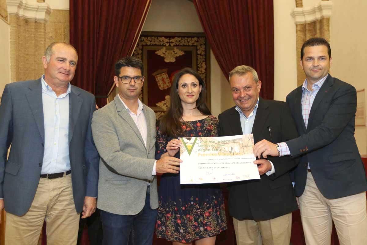 V Concurso ibérico de aceites de oliva virgen extra premios Mezquita 2018