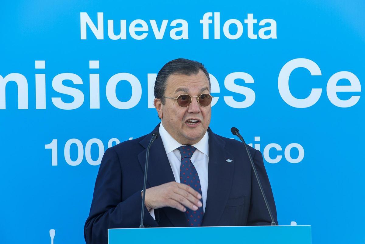 Presentacion de los nuevos autobuses híbridos y electricos de Vectalia