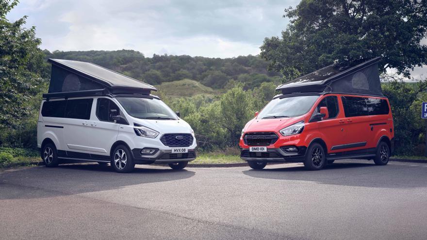 Nuevas Ford Transit Custom Nugget Active y Trail: dos campers para los más atrevidos