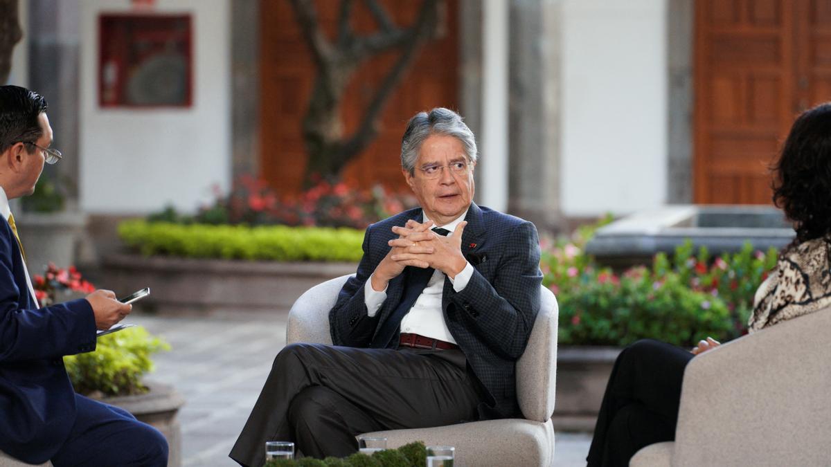 Guillermo Lasso, el presidente de Ecuador.