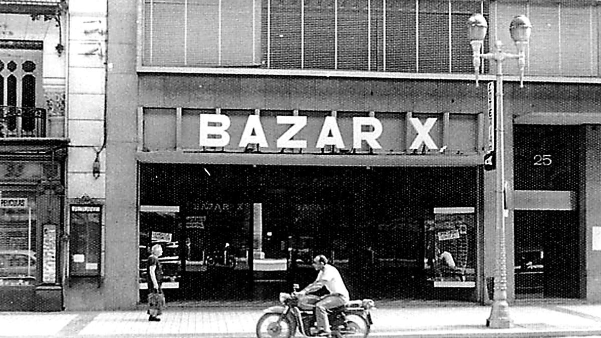 El Bazar X, en el nº27 del Coso Alto, 1970