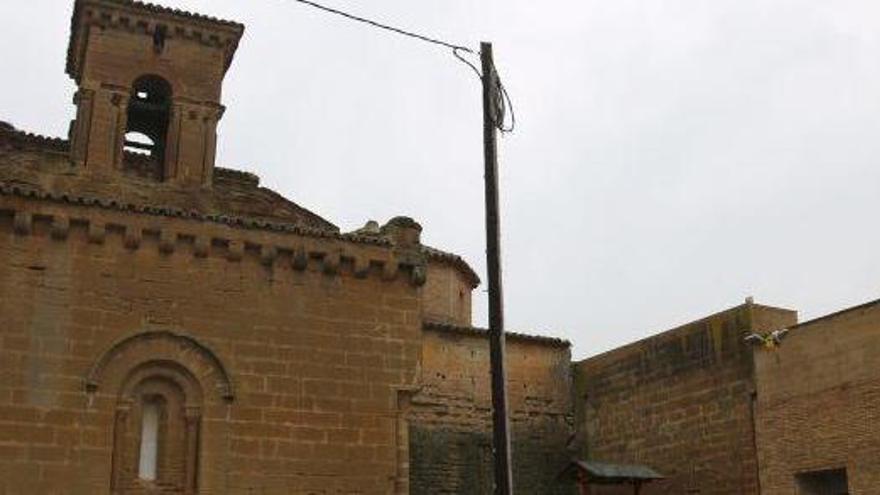 Exterior del monestir de Sixena