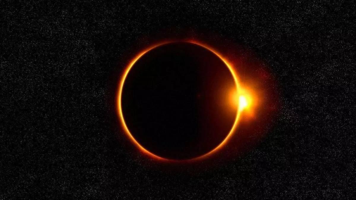 Un eclipsi, en una imatge d'arxiu