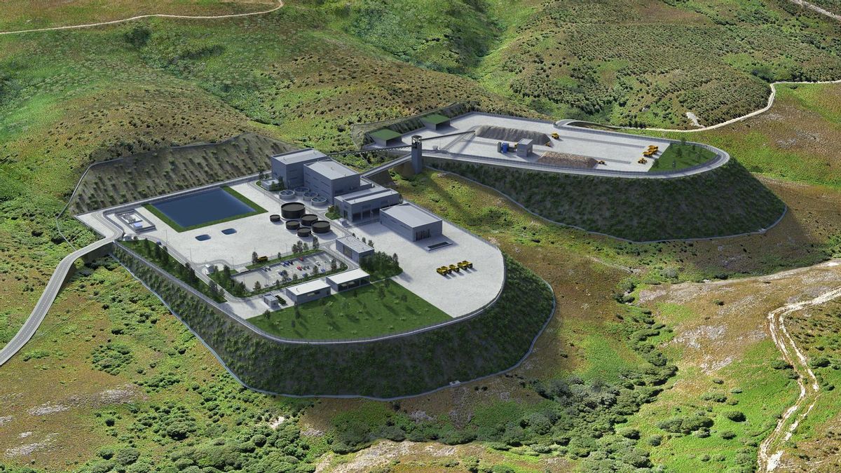 Proyecto de la mina de Doade, en Beariz.