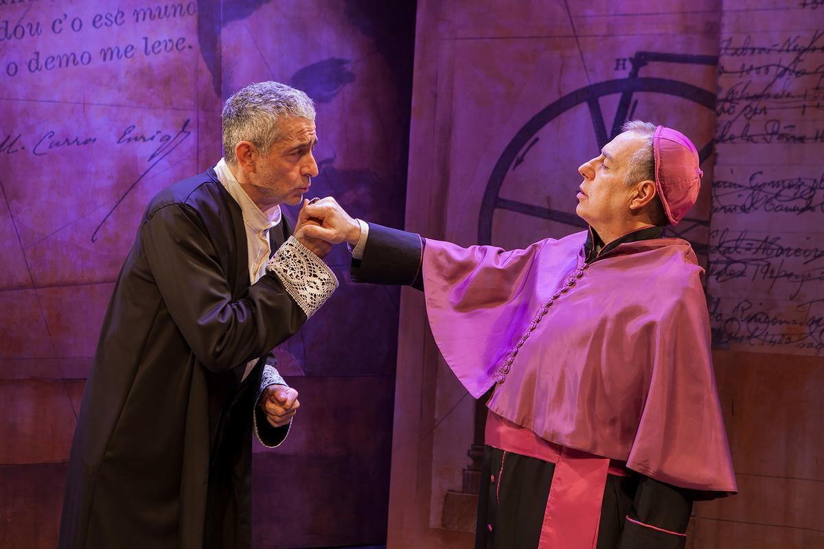 Representación de la obra teatral 'O Proceso'