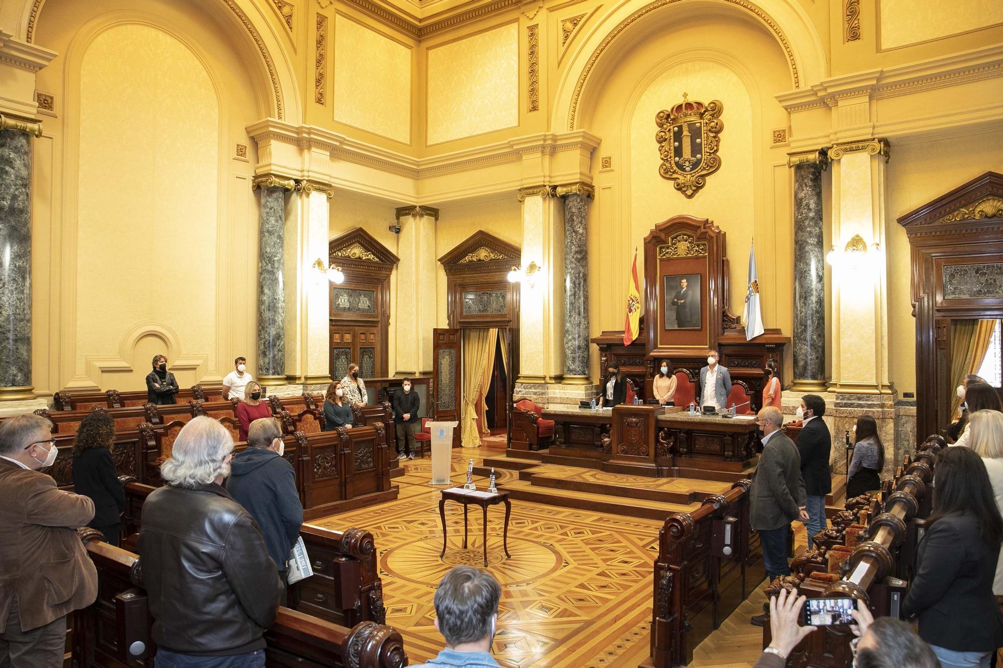 Los ganadores del Premio Pérez Lugín reciben sus galardones