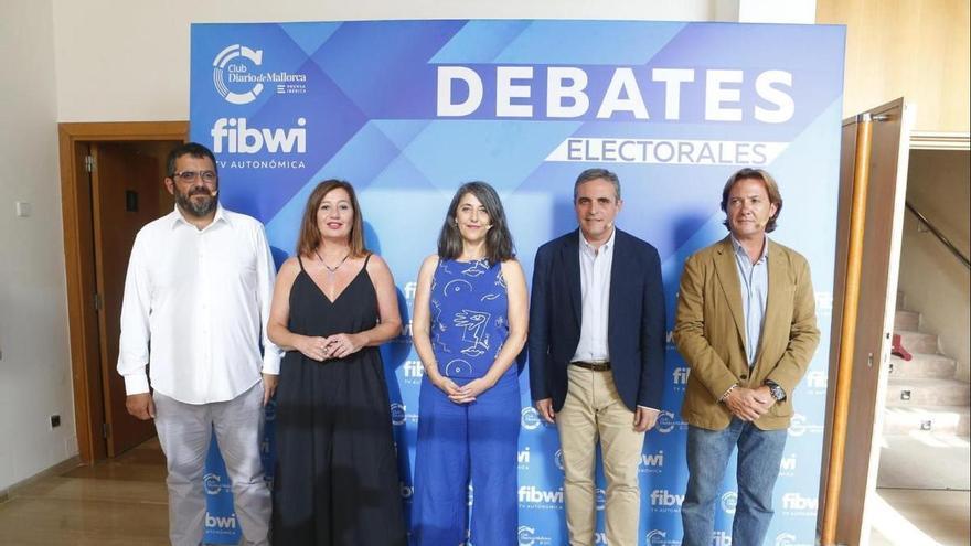 Así ha sido el debate de los candidatos de Baleares a las elecciones generales