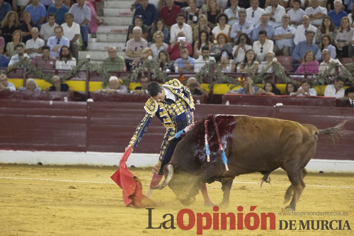 Cuarta corrida en la Feria Taurina de Murcia (Castella, Manzanares y Ureña)