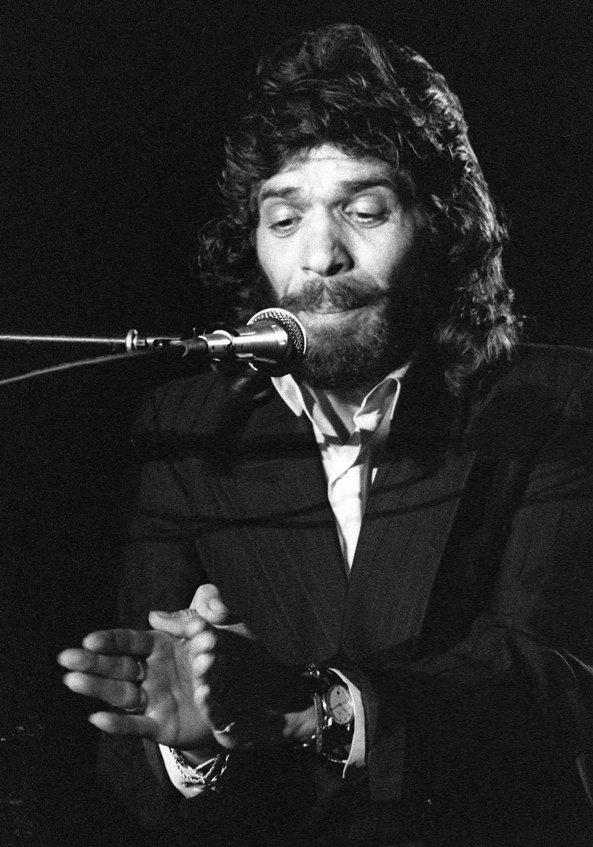 El cantaor José Monje “Camarón de la Isla”.