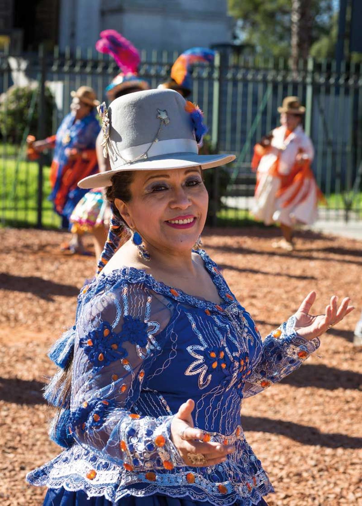 Fiesta en el barrio de Retiro
