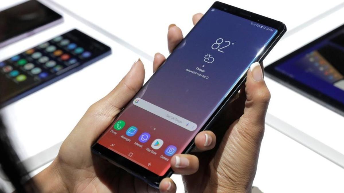 El nuevo Samsung Galaxy Note 9.