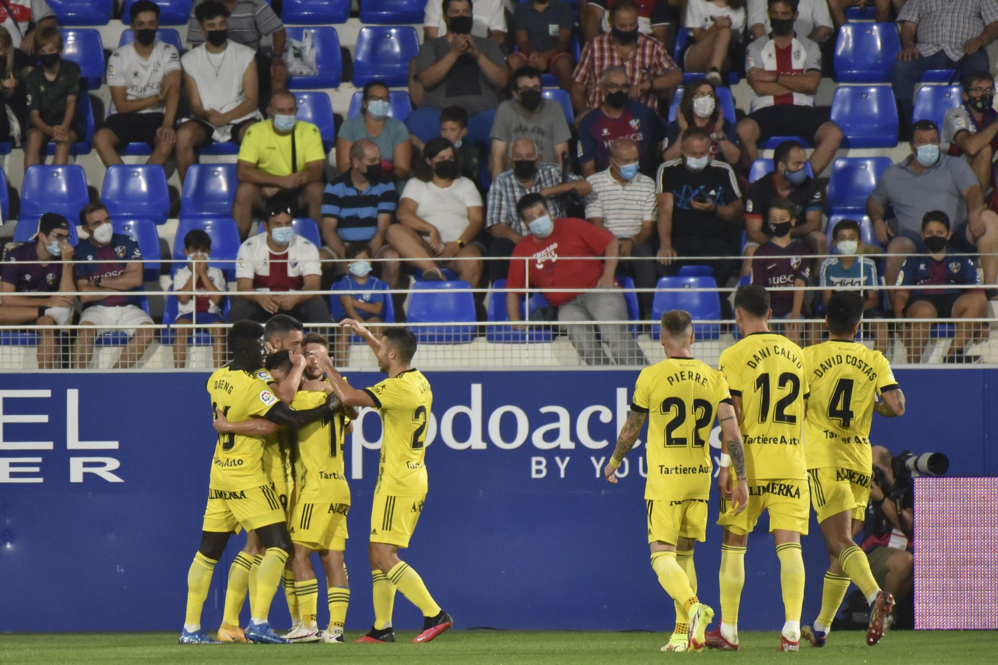 Las imágenes del Huesca-Real Oviedo