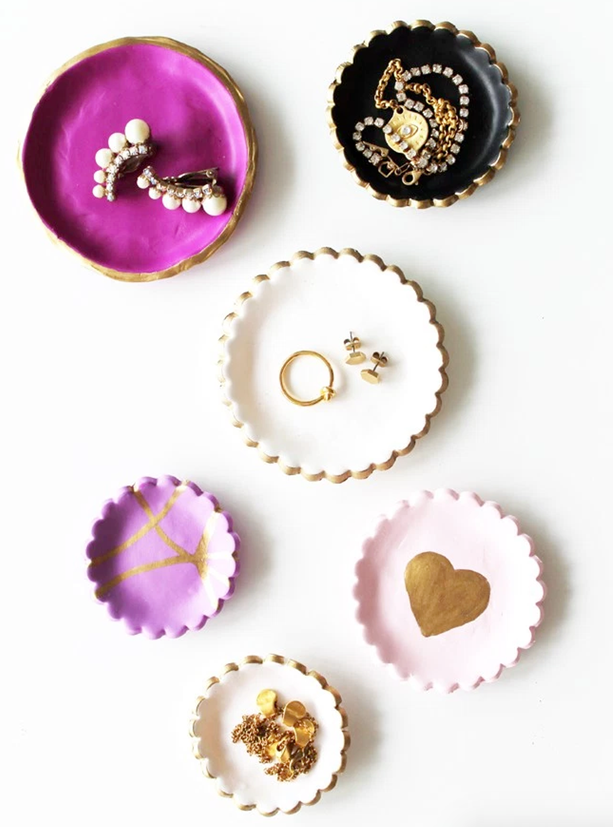 Bandejas de fimo DIY