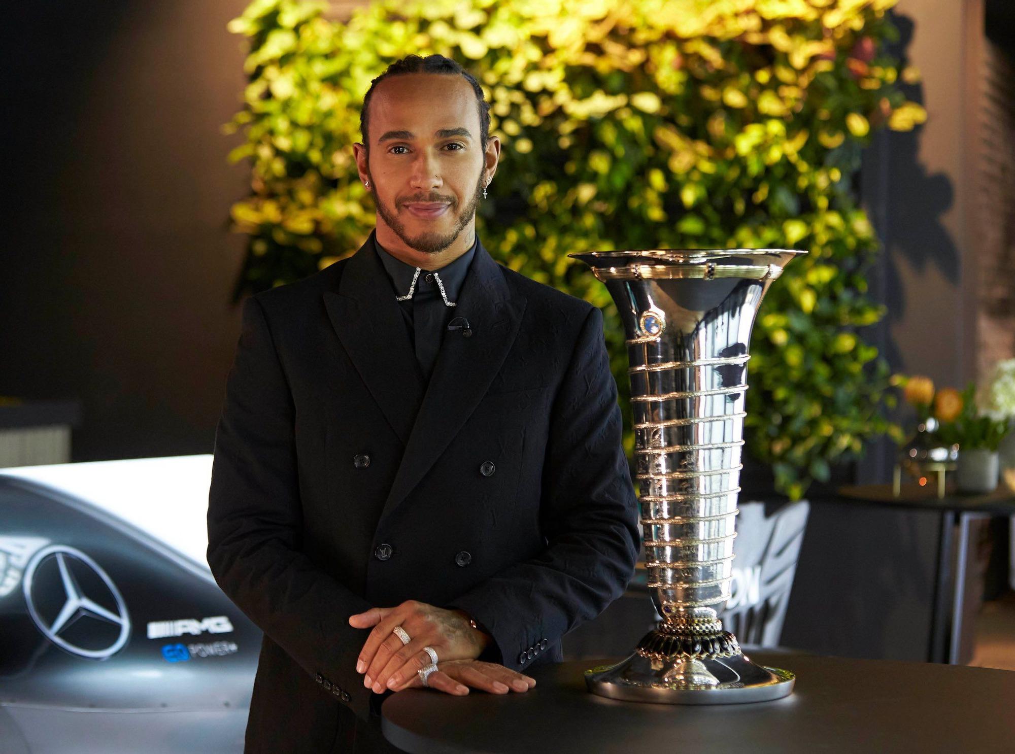 Hamilton, en la gala FIA 2020