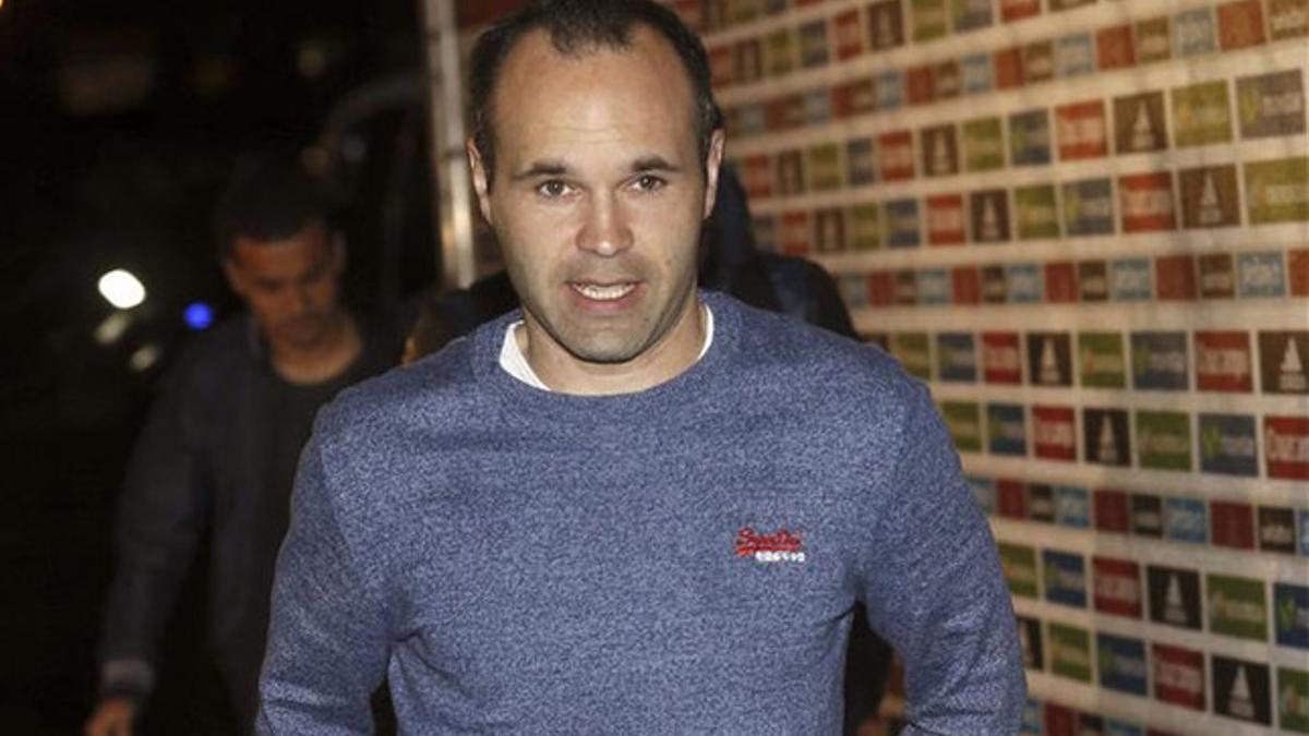 Andrés Iniesta, jugador del FC Barcelona