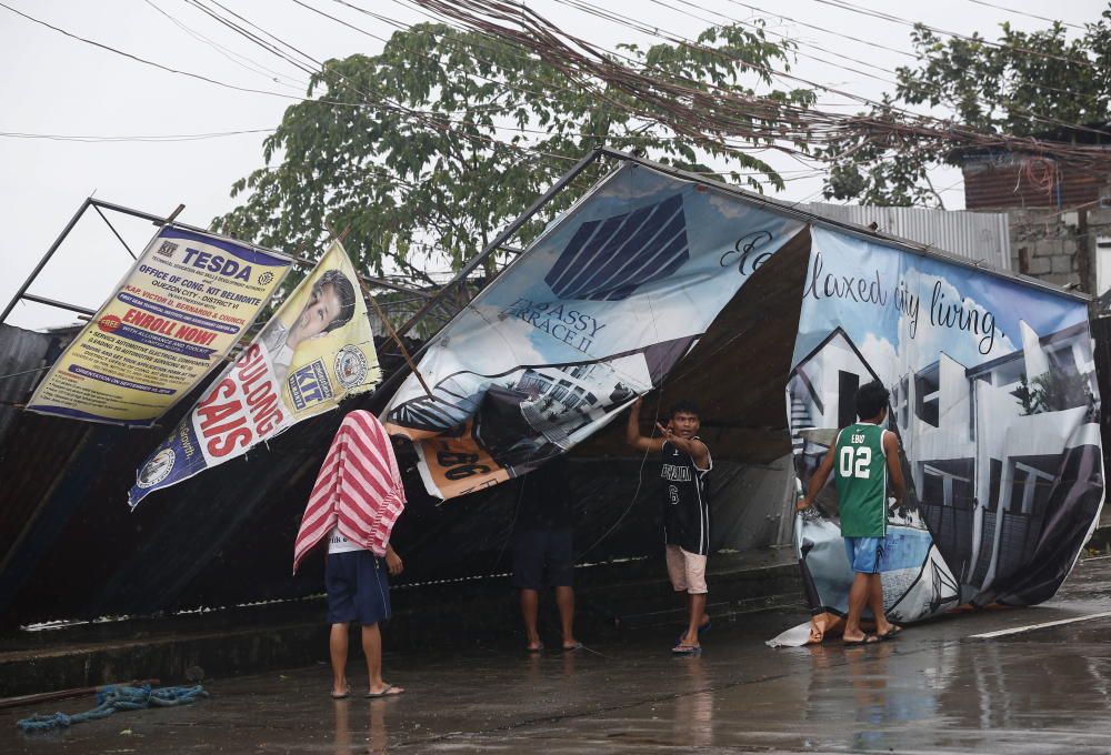 Llegan a 29 los muertos en Filipinas tras el paso del tifón Mangkhut