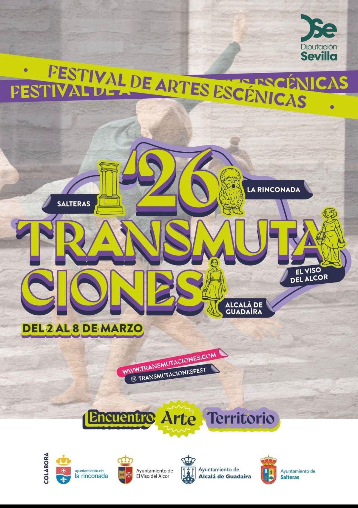 Cartel ‘Transmutaciones 2026. Encuentro – Arte – Territorio’