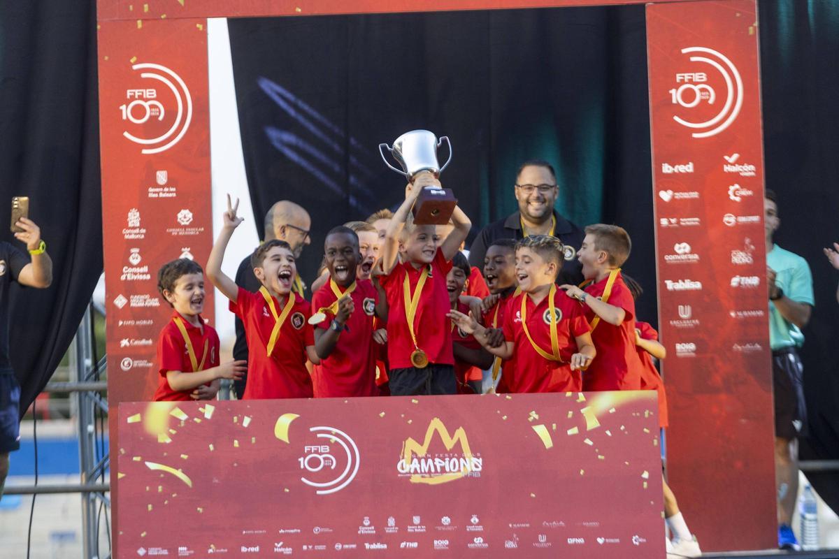 ‘Gran Festa dels Campions’ de fútbol base de Mallorca, temporada 2025-26