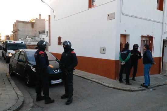 Operació policial al barri de Sant Joan