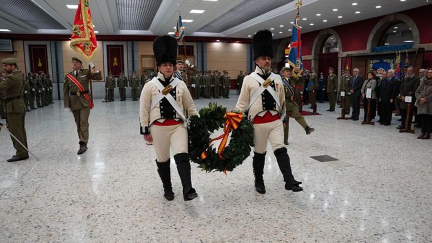 Día de la Unidad del Mando de Apoyo a la Maniobra, ayer.   | // LA OPINIÓN